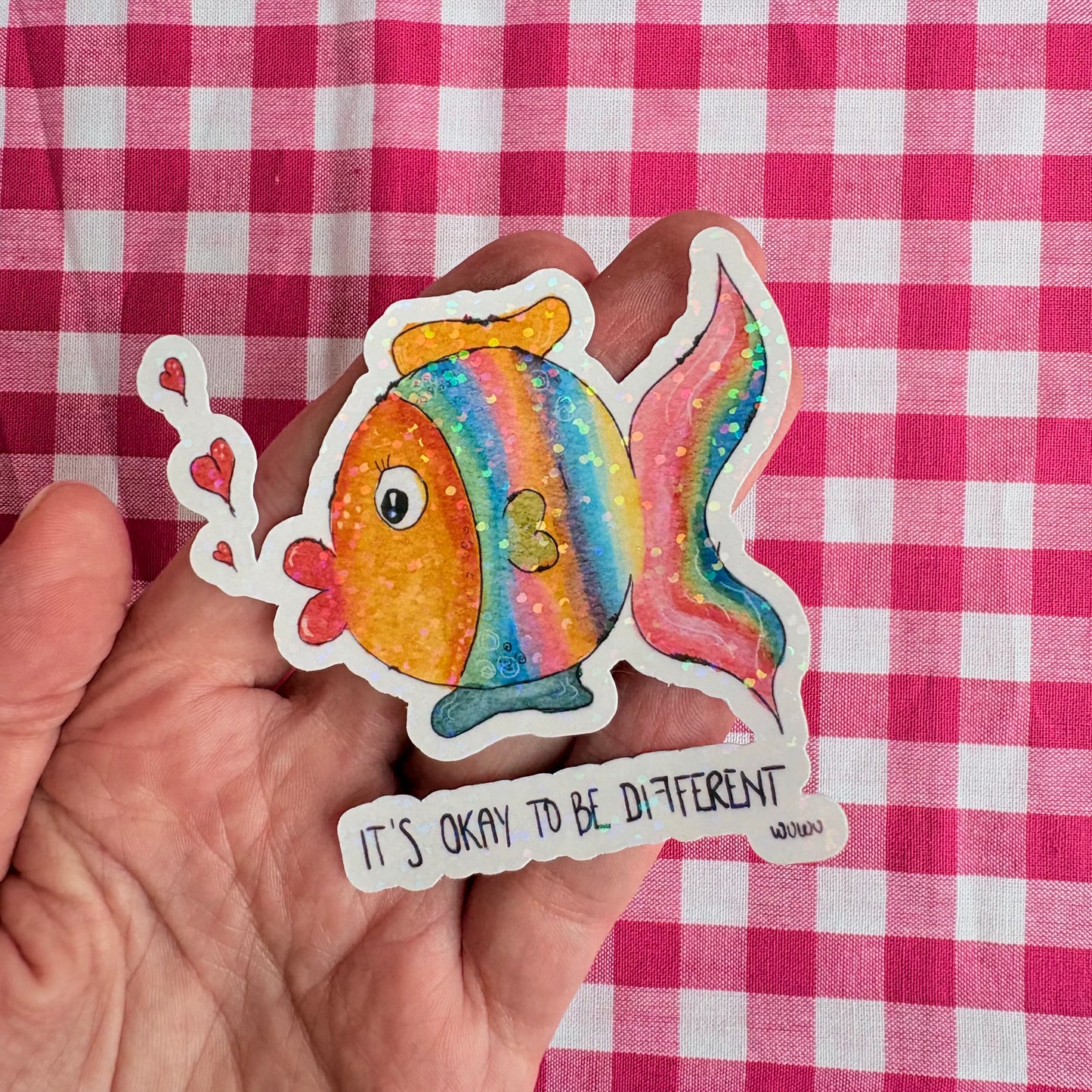 Fisch | Different Sticker
