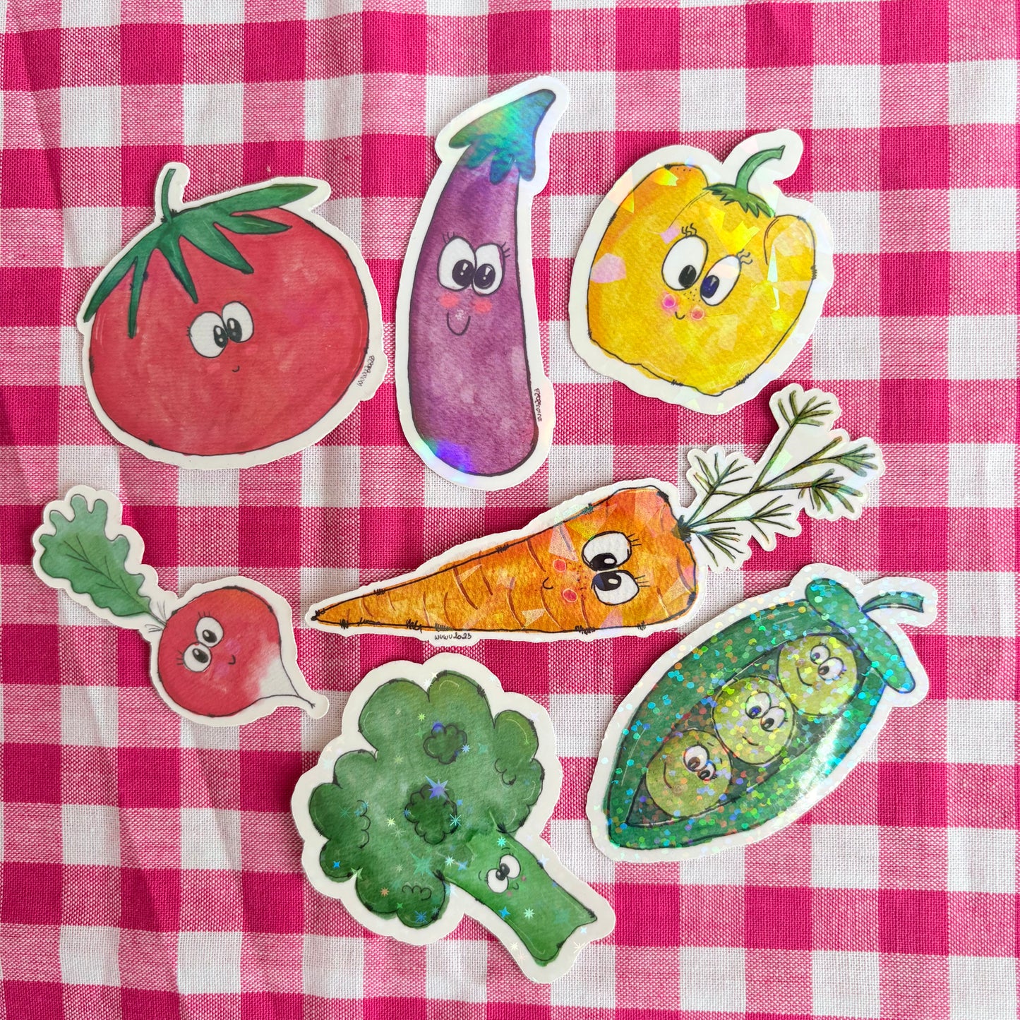 Gemüse | Sticker-Set