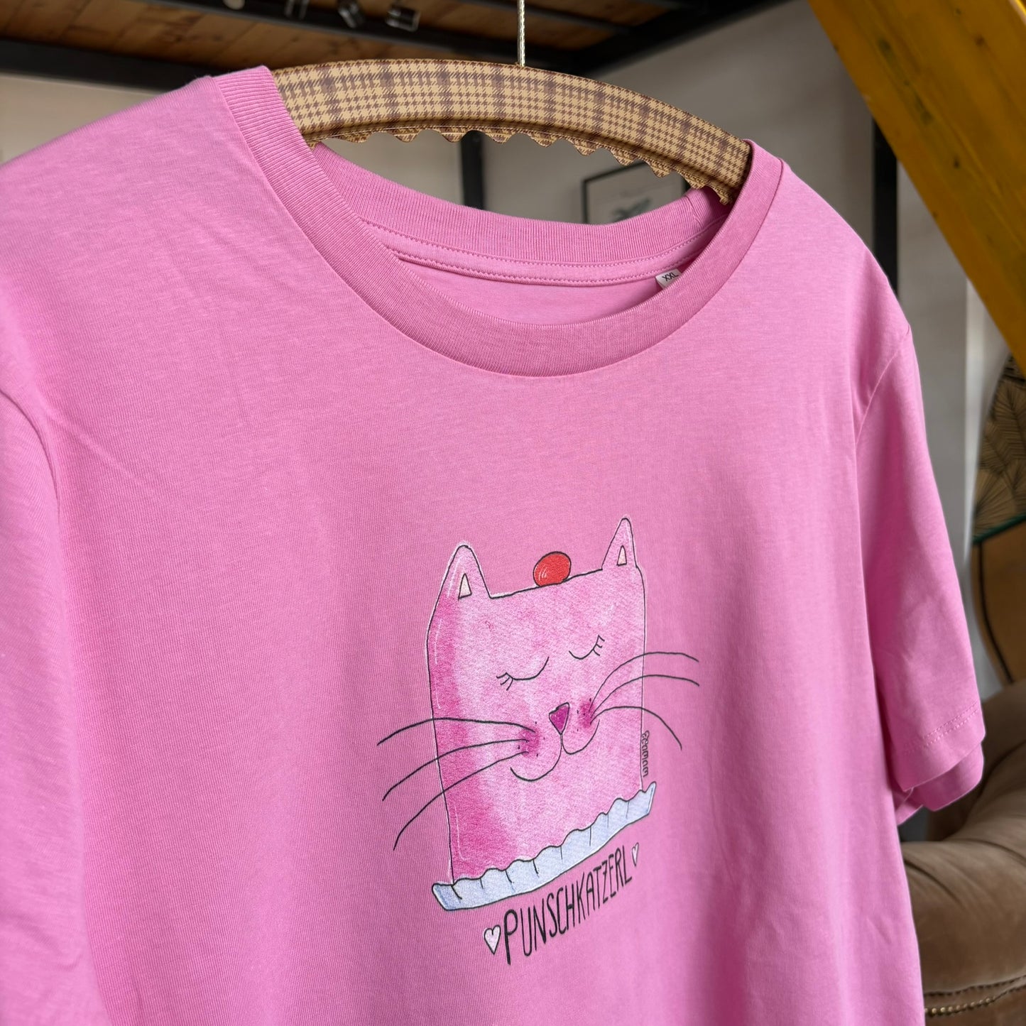 T-Shirt Damen Punschkatzerl