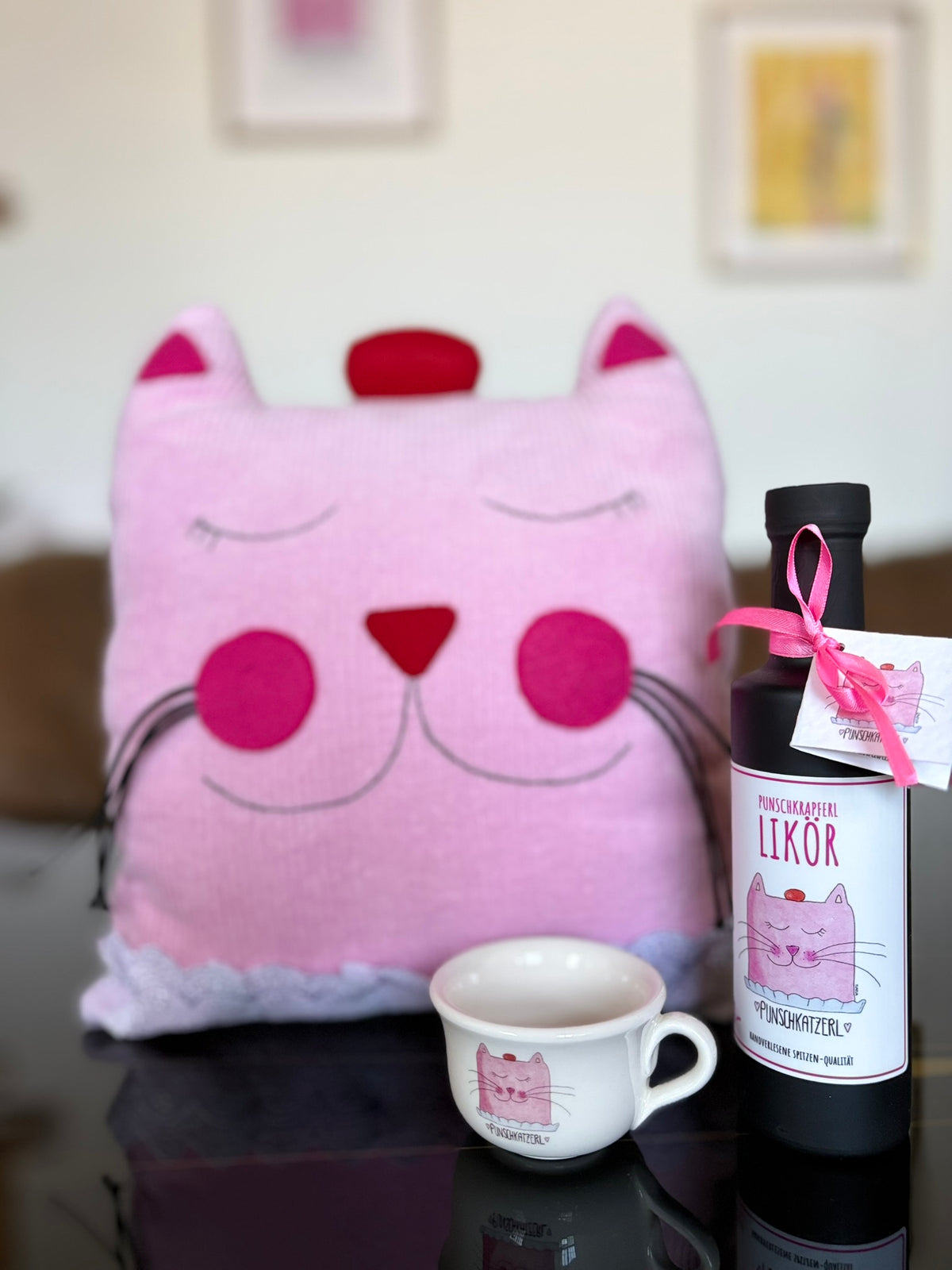 Punschkatzerl Kuschel Geschenkset mit Likör | Limitiert ♥