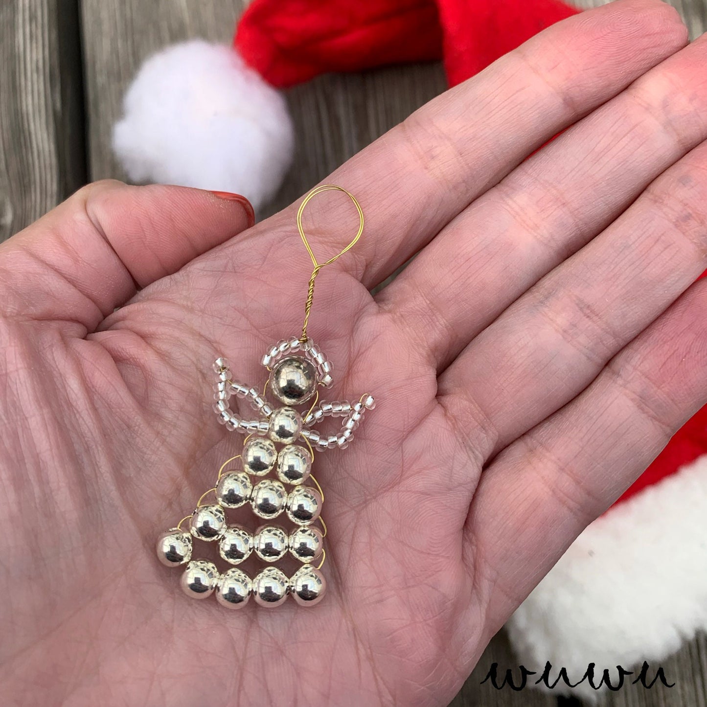 Engerl / 3 Stk. / kleiner Christbaumschmuck/ Paketanhänger / Weihnachten / wuwu