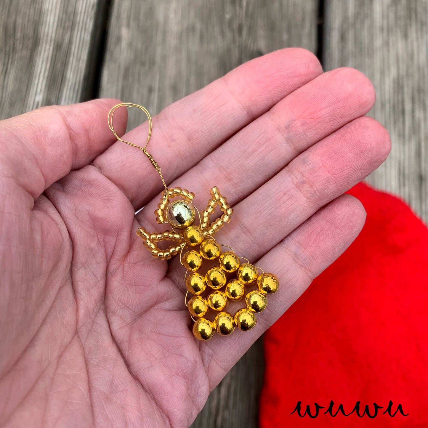 Engerl / 3 Stk. / kleiner Christbaumschmuck/ Paketanhänger / Weihnachten / wuwu