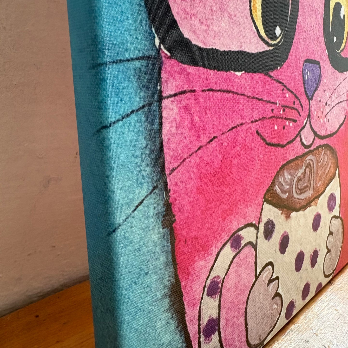 Katze | Kaffeetasse | Druck auf Leinwand