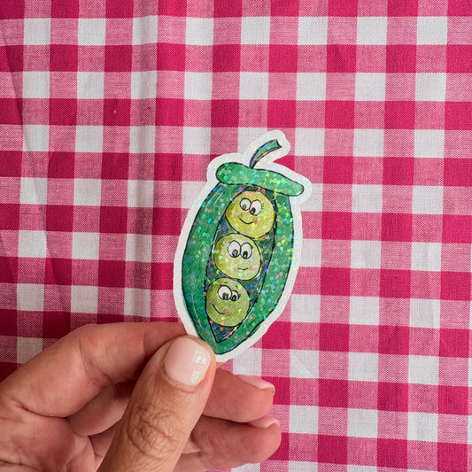 Erbsenschote Sticker