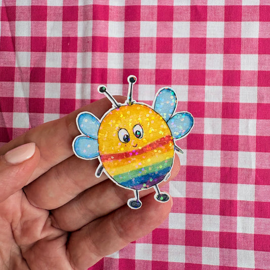Biene Sticker