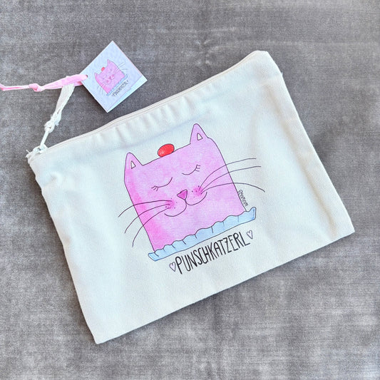 Punschkatzerl Tascherl mit Zipp