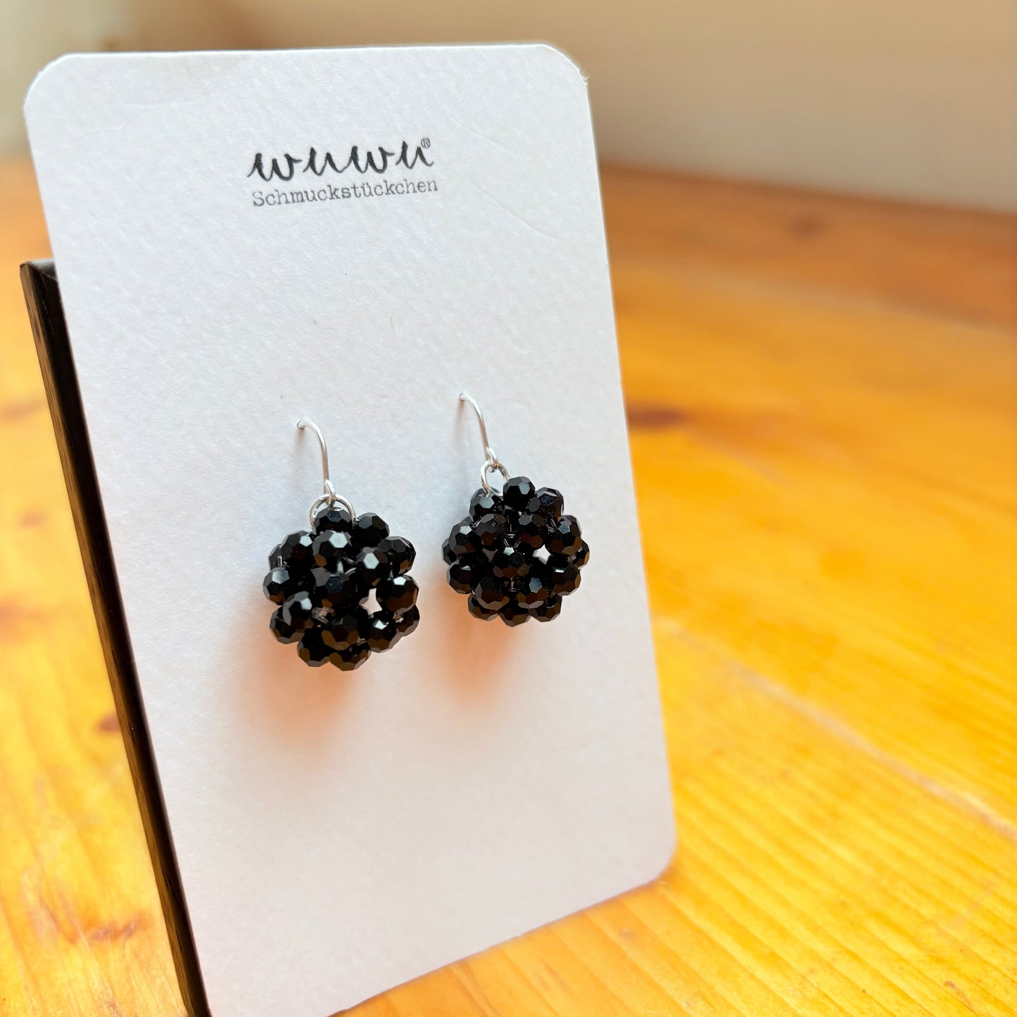 Ohrring Glasperlen Kugel