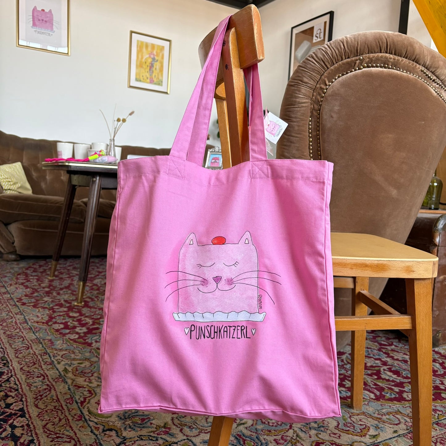 Punschkatzerl Einkaufstasche / Tote bag