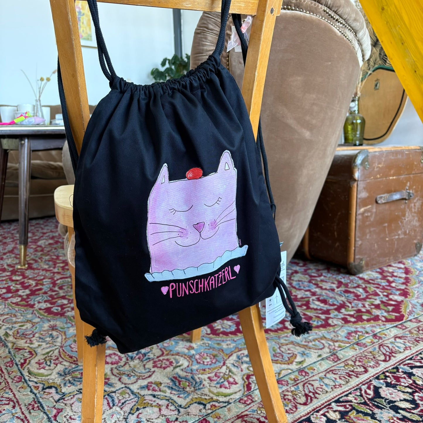 Turnbeutel / Gym Bag Punschkatzerl
