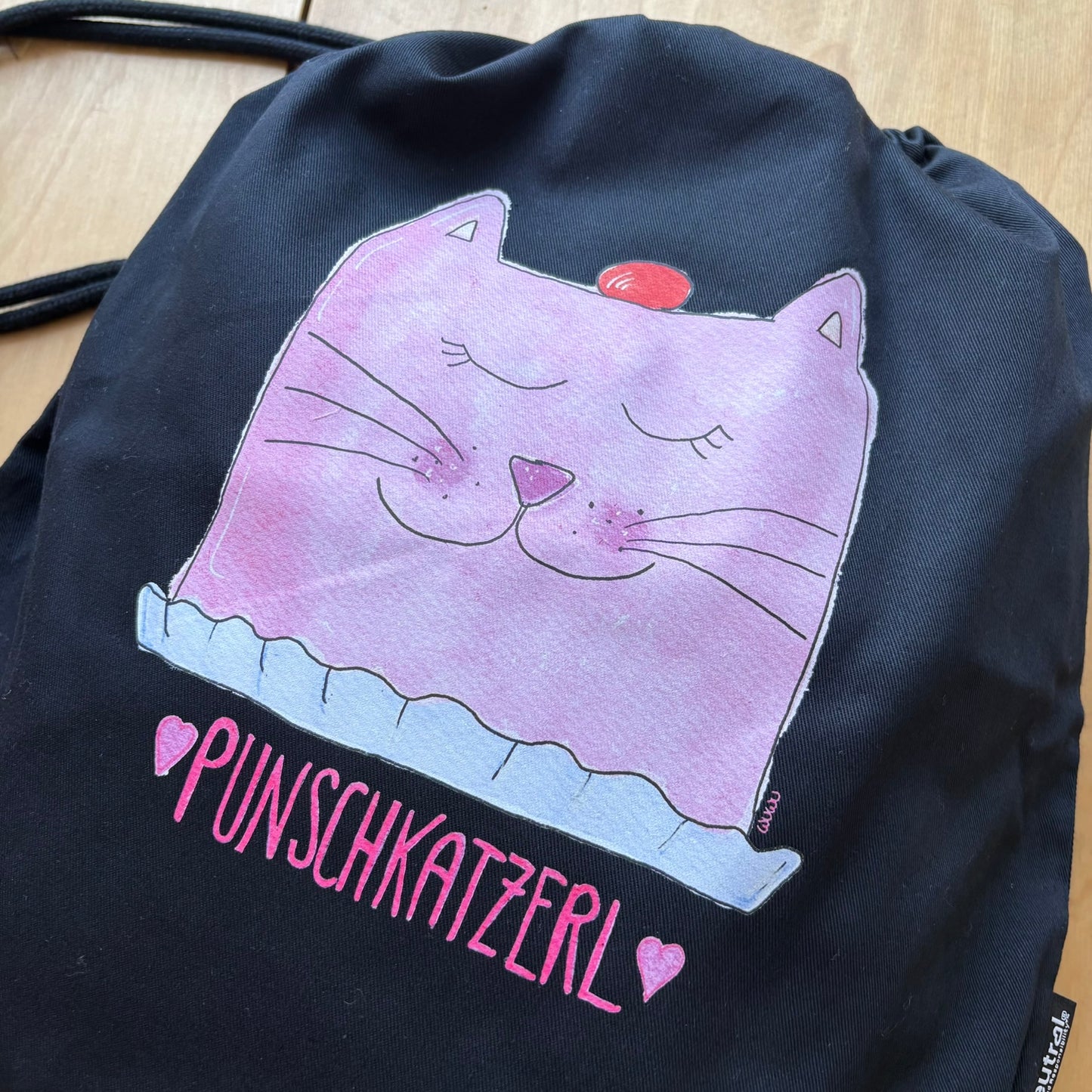 Turnbeutel / Gym Bag Punschkatzerl