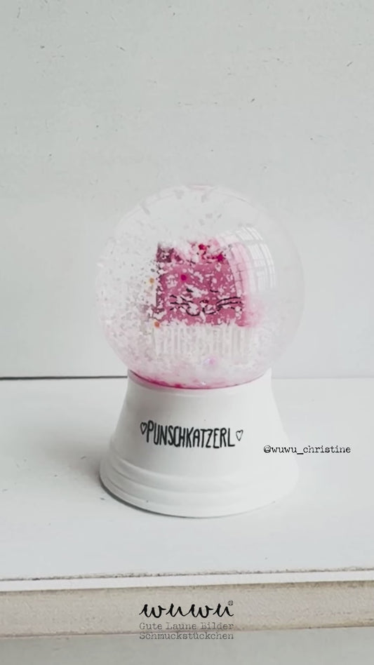 Punschkatzerl Schneekugel | Limited edition ♥️